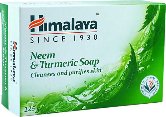 Himalaya Herbal Healthcare Neem and Turmeric Protecting Soap