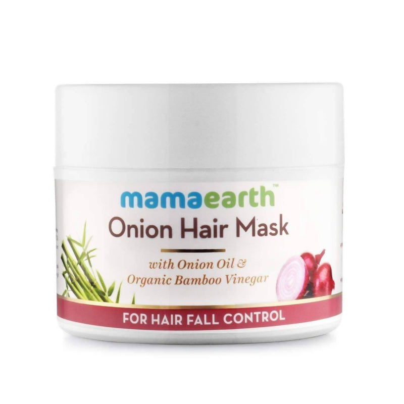 Mamaearth Onion Conditioner + Hair Mask + Hair Oil For Hair Fall Control