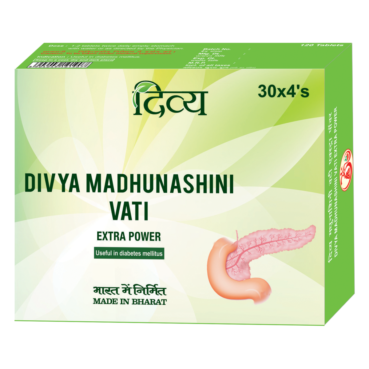 Patanjali Divya Madhunashini Vati Extra Power