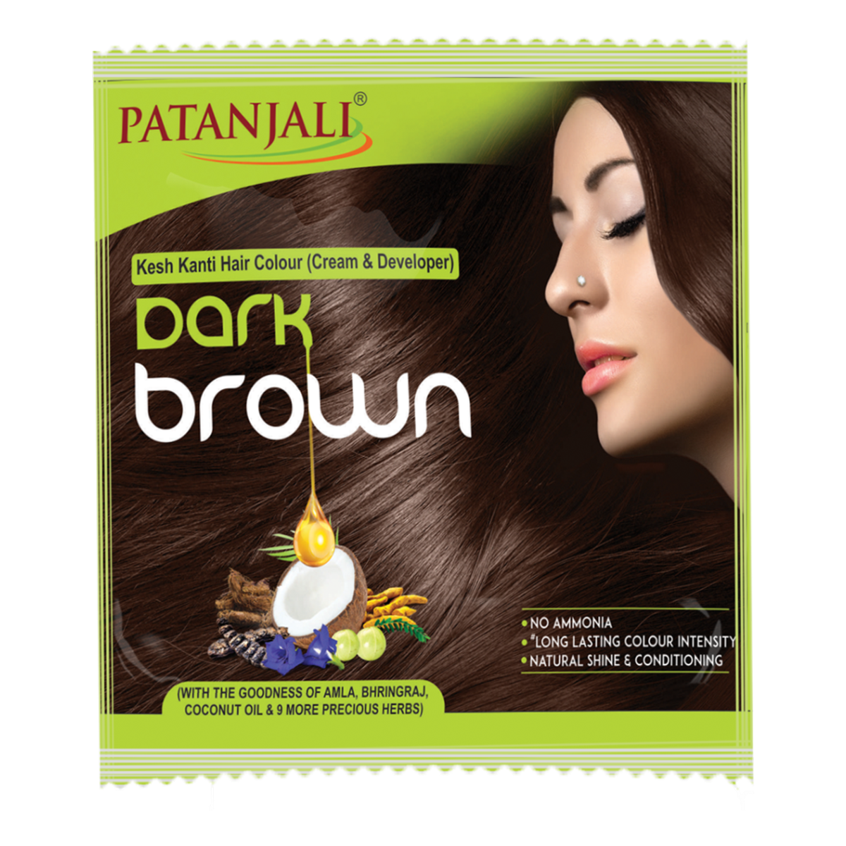 Patanjali Kesh Kanti Hair Colour (Cream & Developer)