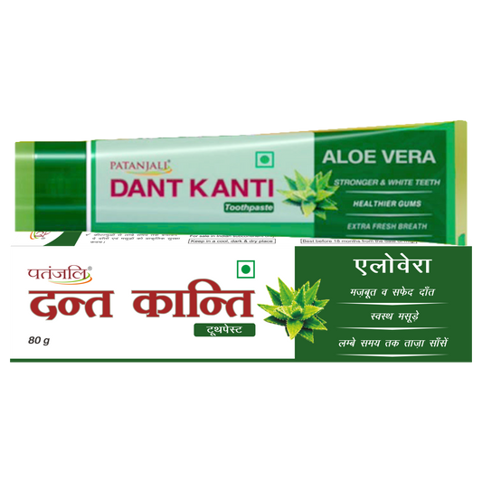 Patanjali Dant Kanti Aloevera Gel Tooth Paste