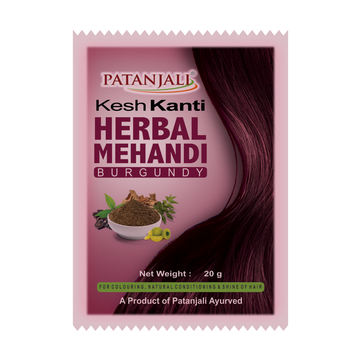 Patanjali Kesh kanti Herbal Mehandi Burgundy