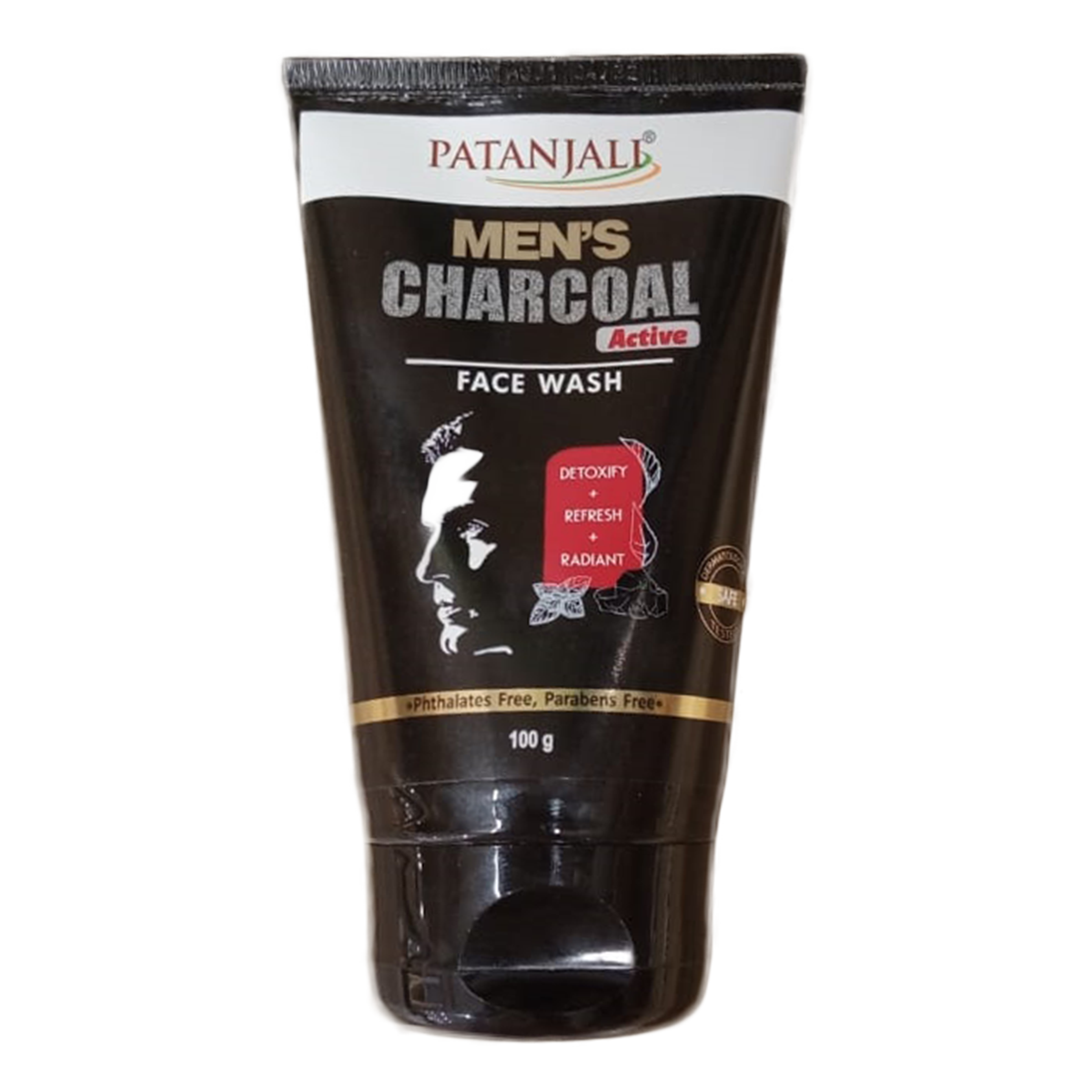 Patanjali Men's Charcoal Active Face Wash