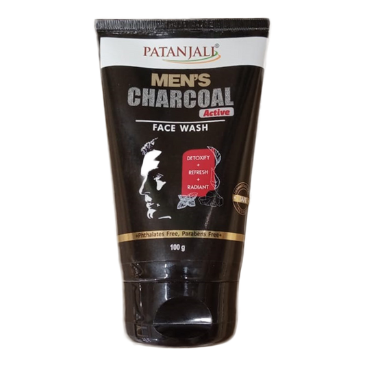 Patanjali Men's Charcoal Active Face Wash