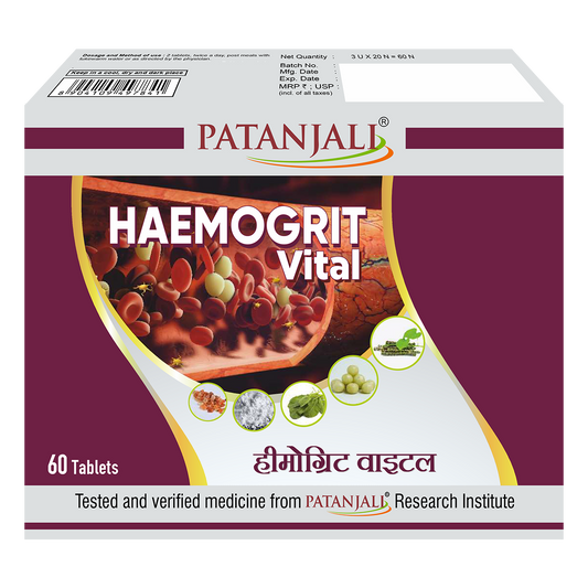 Patanjali Divya Haemogrit Vital Tablets