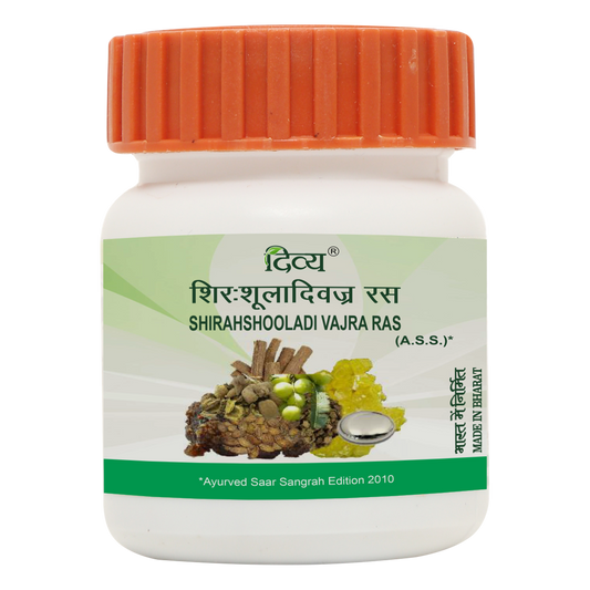 Patanjali Divya Shirahshooladi Vajra Ras Tablets