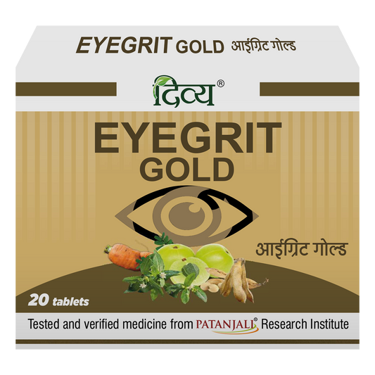 Patanjali Eyegrit Gold Tabs