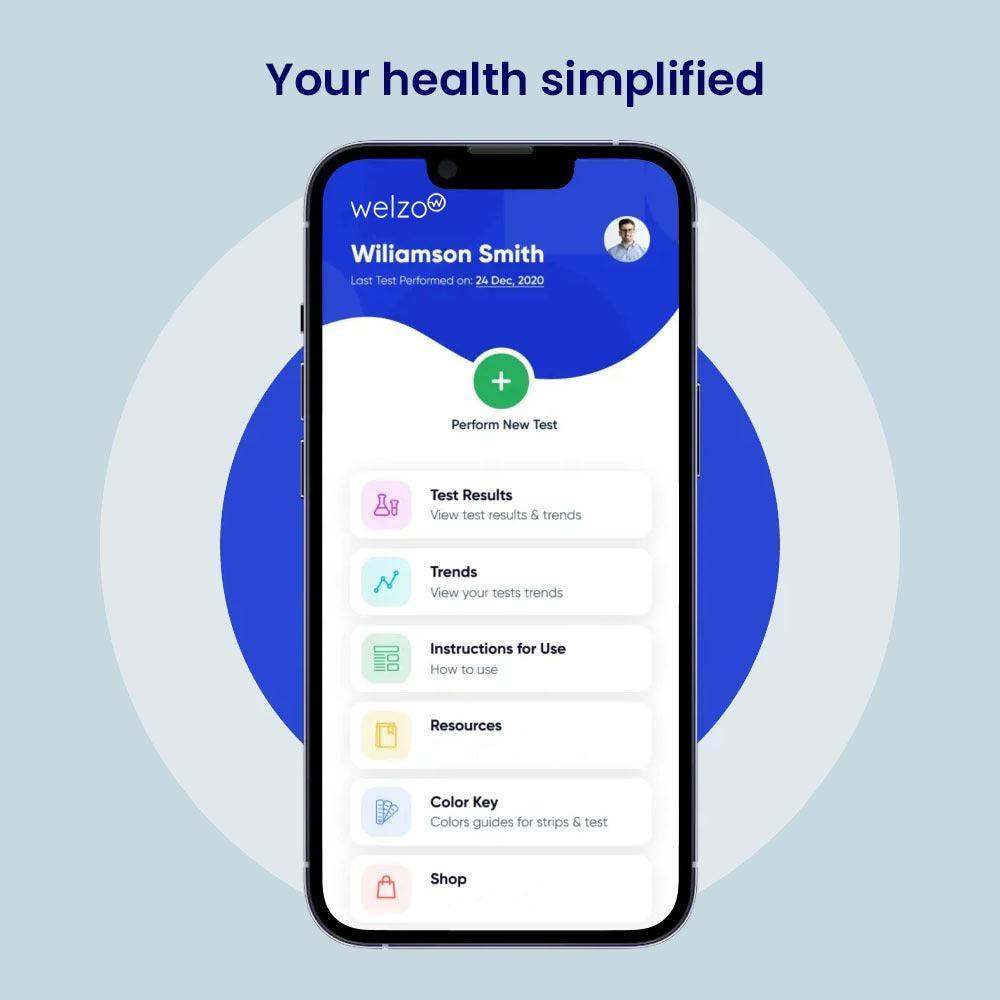 Welzo Health and Lifestyle Test