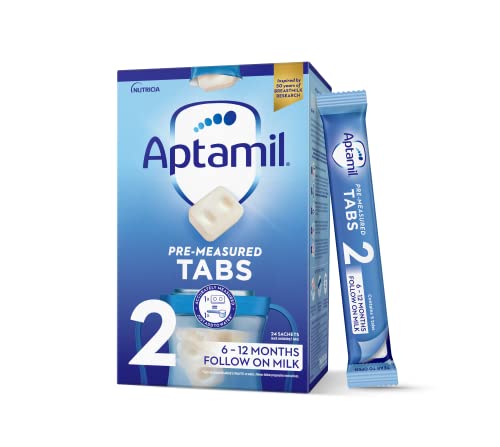 Aptamil Pre-measured Tabs 2 Follow On Milk 6-12 Months - Convenient Nutrition for Growing Infants