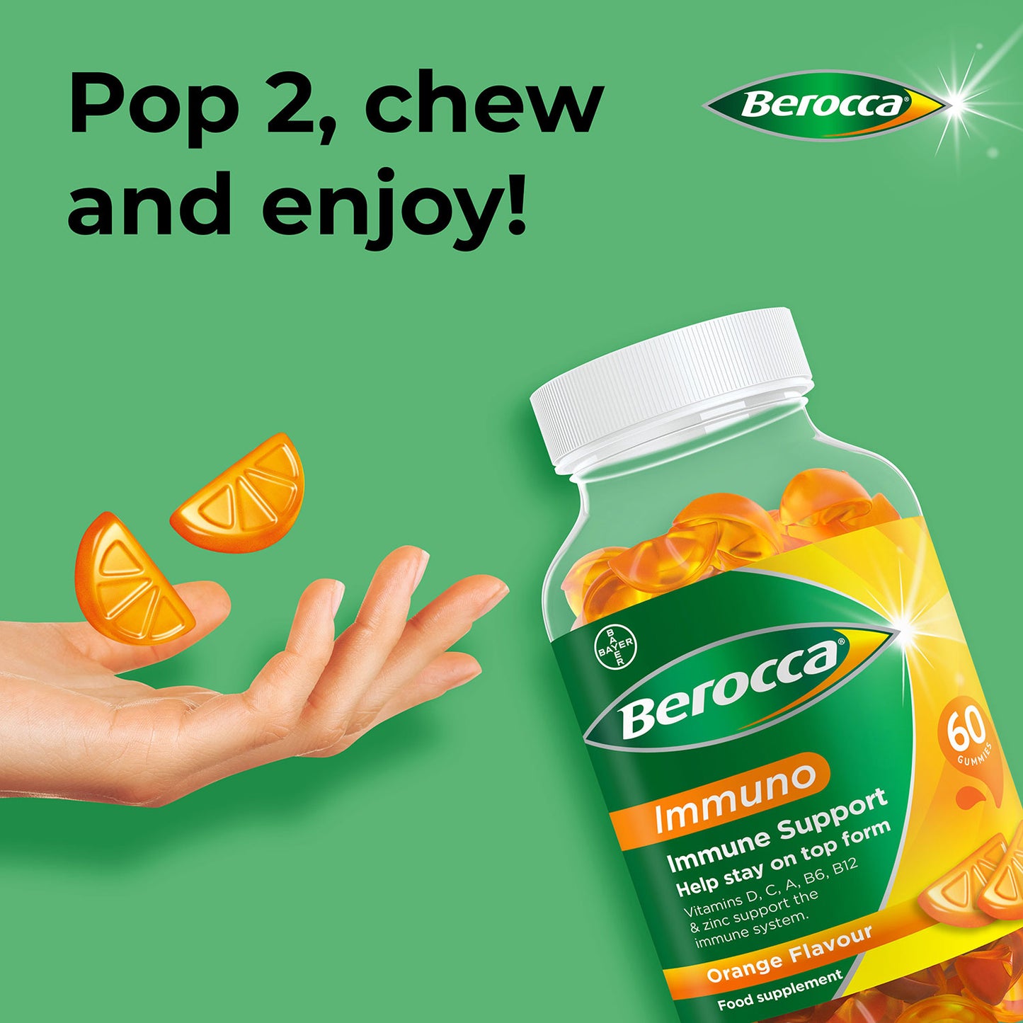 Berocca Immuno Gummies