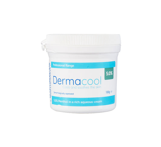 Dermacool 5% Menthol In Aqueous Cream – 100g