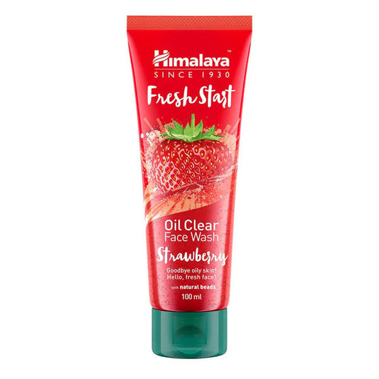 Himalaya Herbals Fresh Start Oil Clear Face Wash Strawberry -50 ml