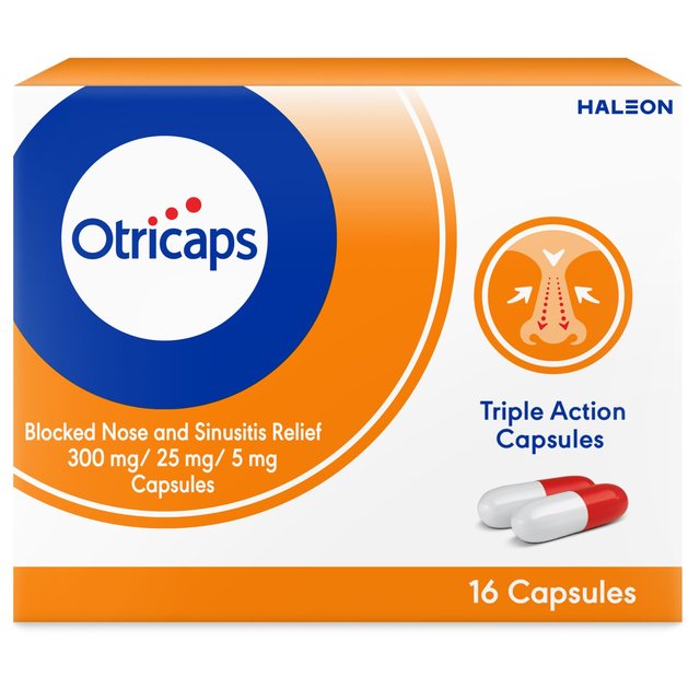 Otrivine Otricaps Capsules pack of 16