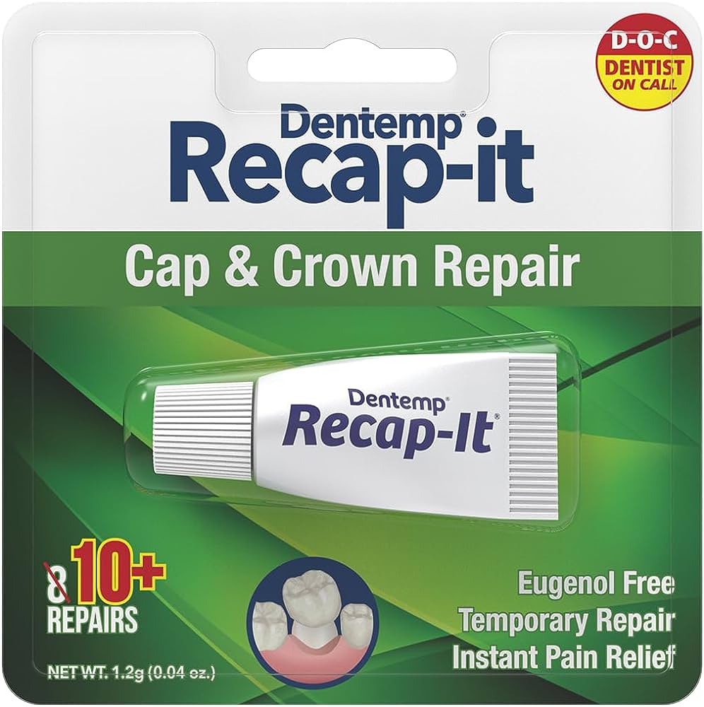 Dentemp Recap-it Cap & Crown Repair 10+ Repairs