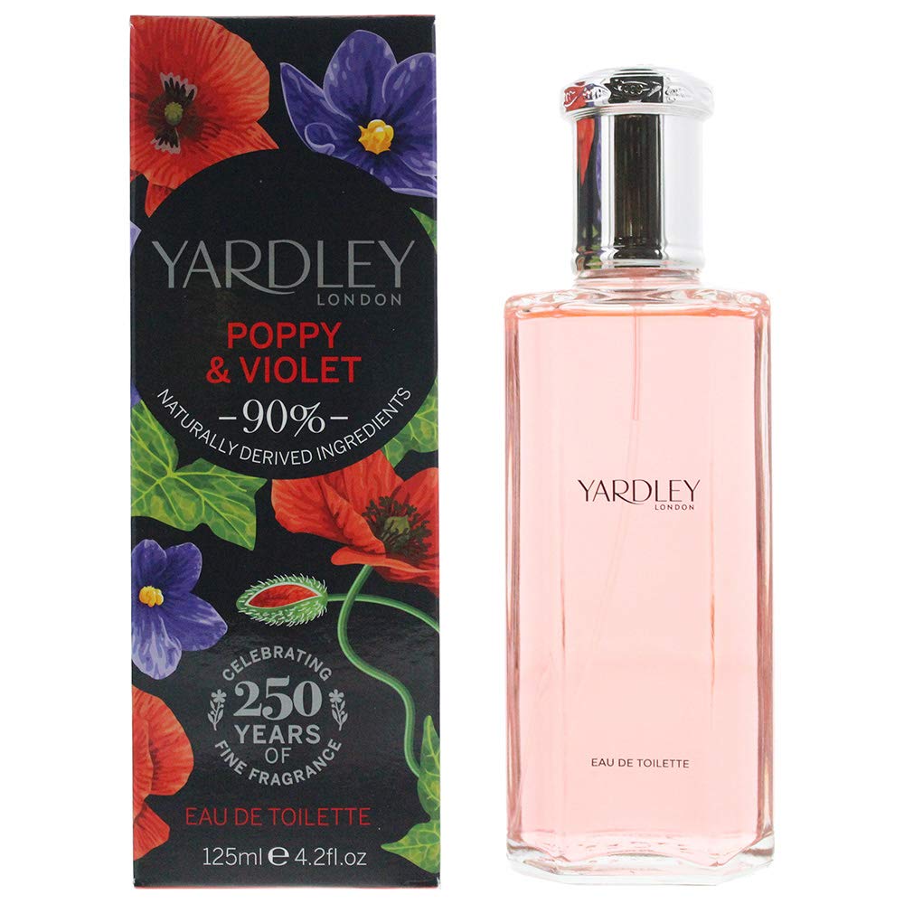 Yardley EDT Spray Poppy & Violet 125ml