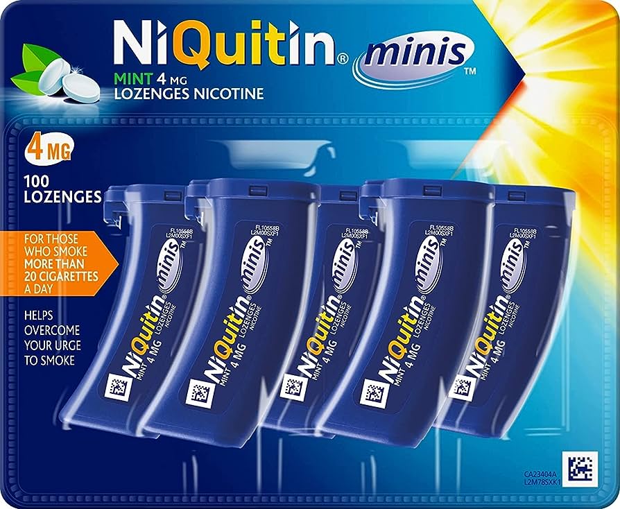 NiQuitin Minimint 4mg 100 Lozenges