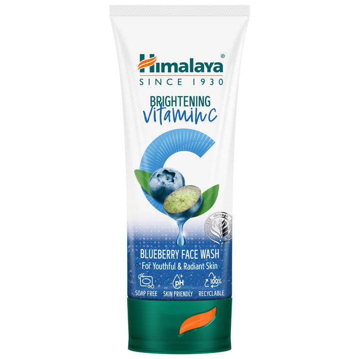  Himalaya Brightening Vitamin C Blueberry Face Wash 
