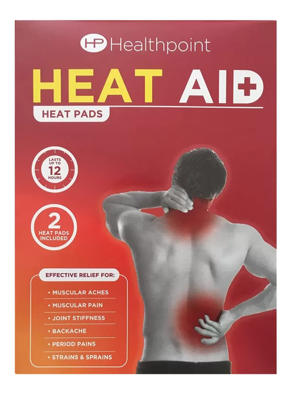 Healthpoint Heataid Heat Pads 2s