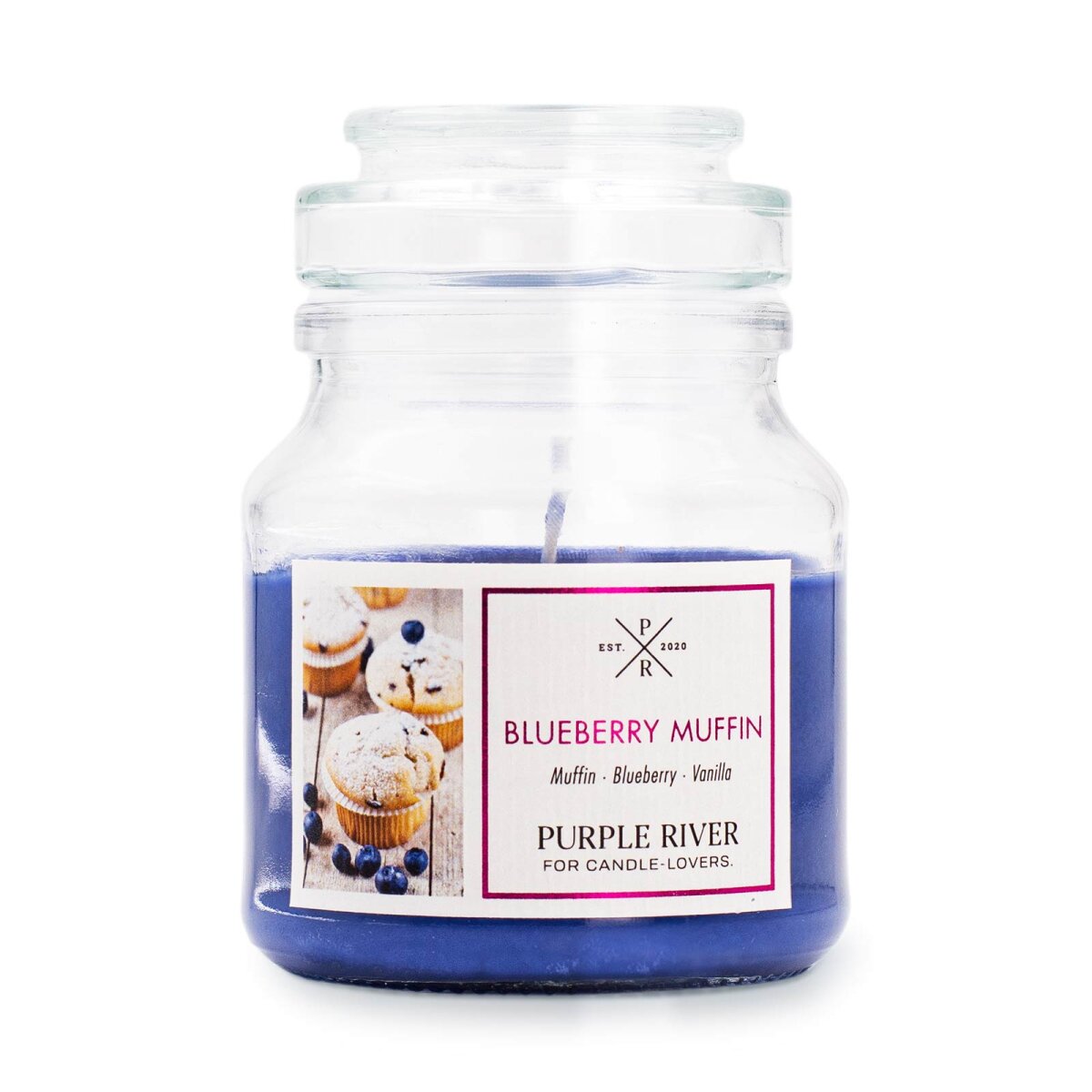 Purple River Blueberry Muffin Scented Candle