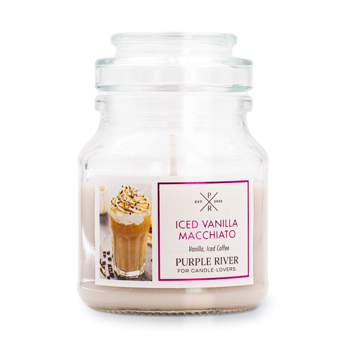 Purple River Iced Vanilla Macchiato Scented Candle