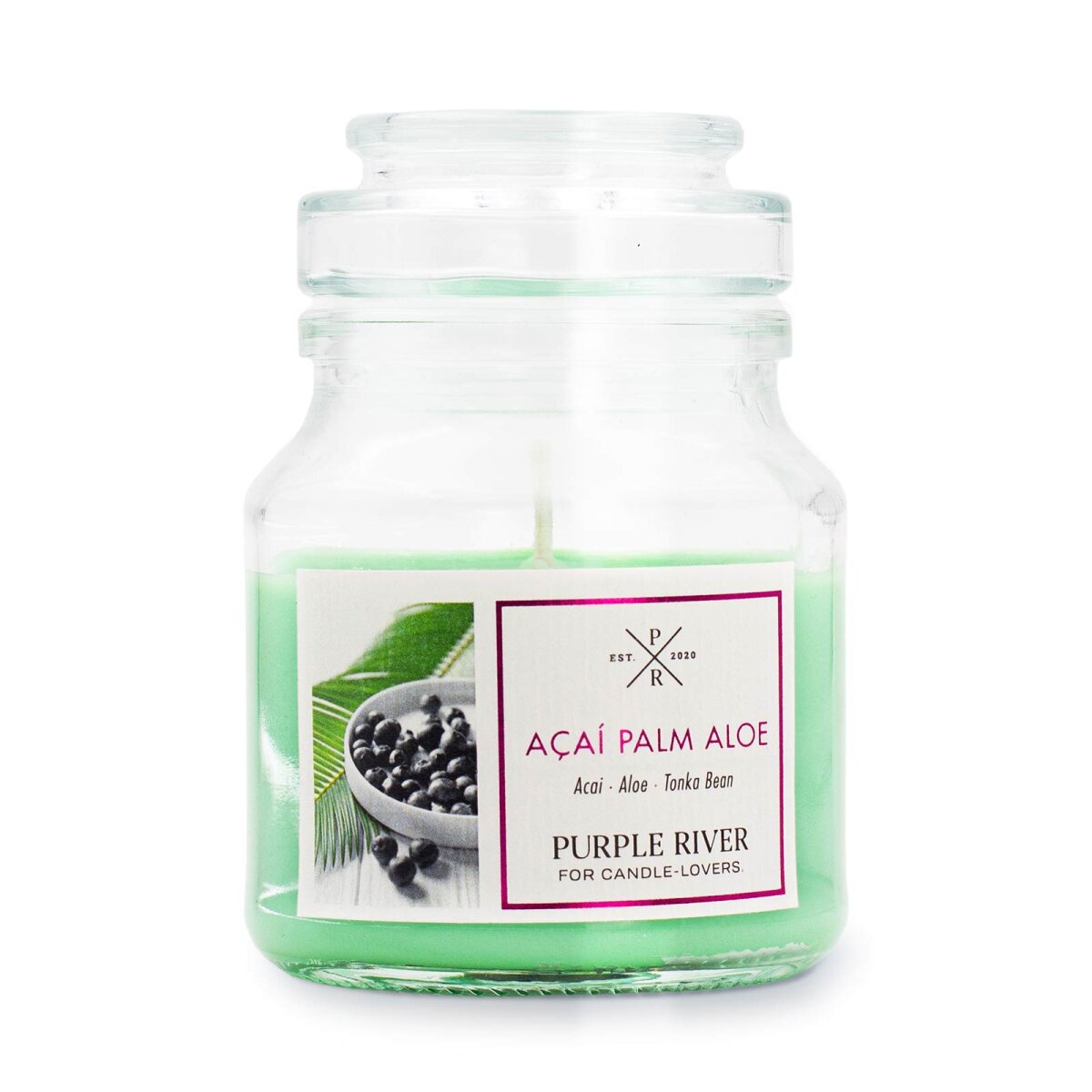 Purple River Acai Palm Aloe Scented Candle