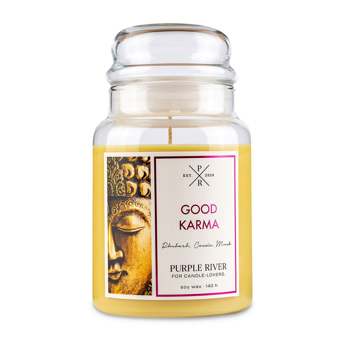 Purple River Good Karma Scented Candle