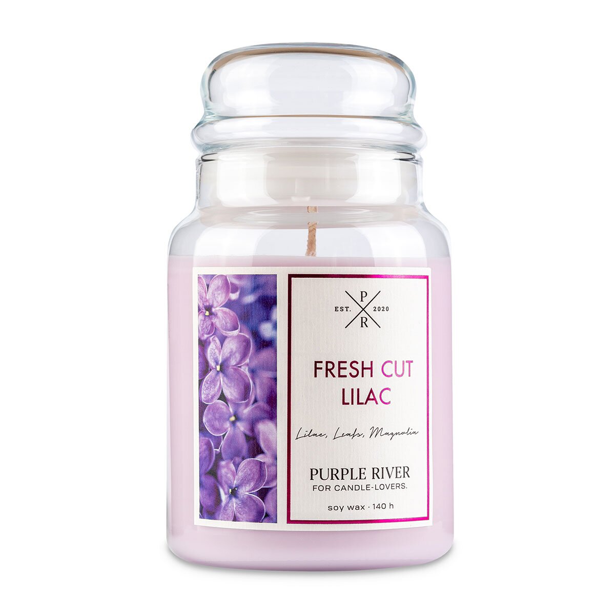 Purple River Fresh Cut Lilac Scented Candle