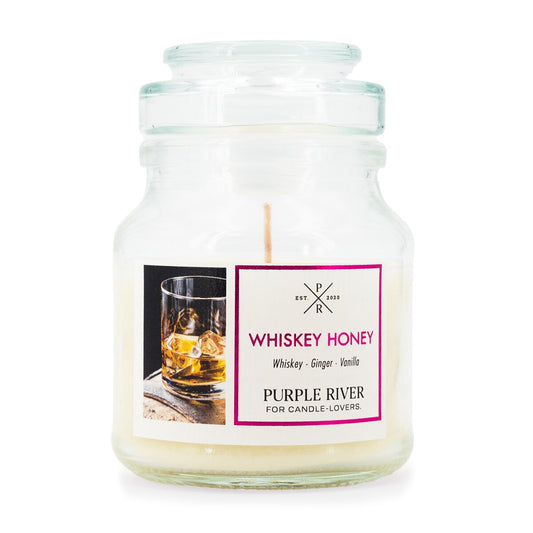 Purple River Whiskey Honey Scented Candle