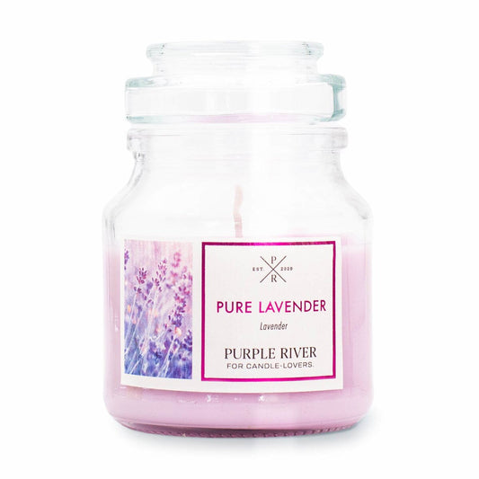 Purple River Pure Lavender Scented Candle