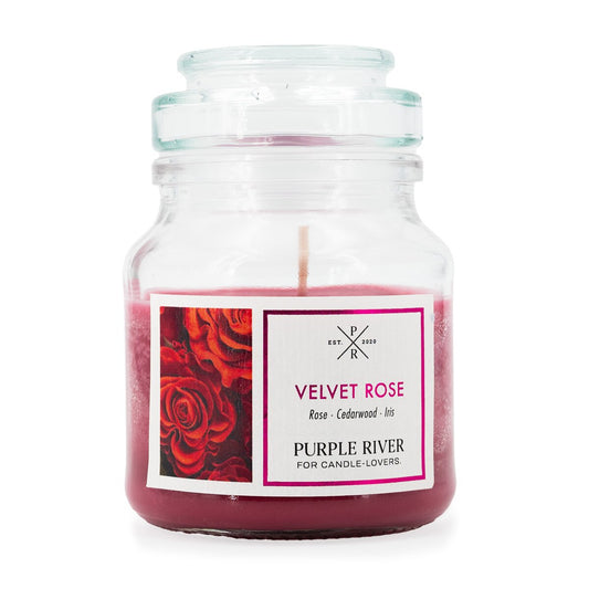 Purple River Velvet Rose Scented Candle