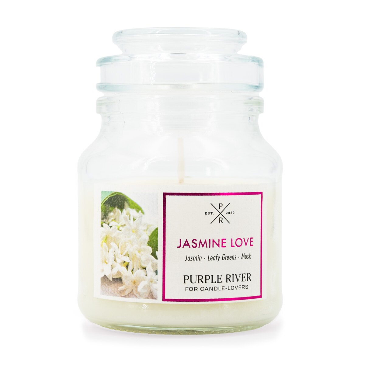 Purple River Jasmine Love Scented Candle