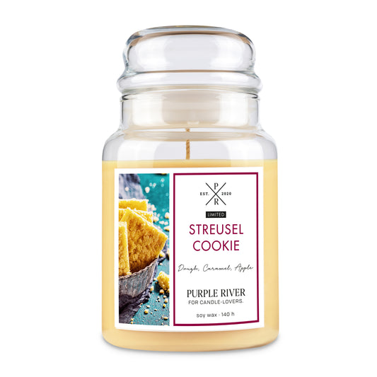 Purple River Scented Candle Streusel Cookie 623g