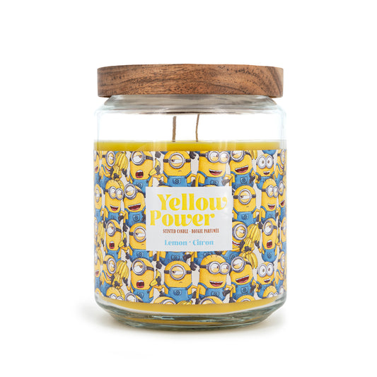 Minions Large Candle Lemon   - 510g