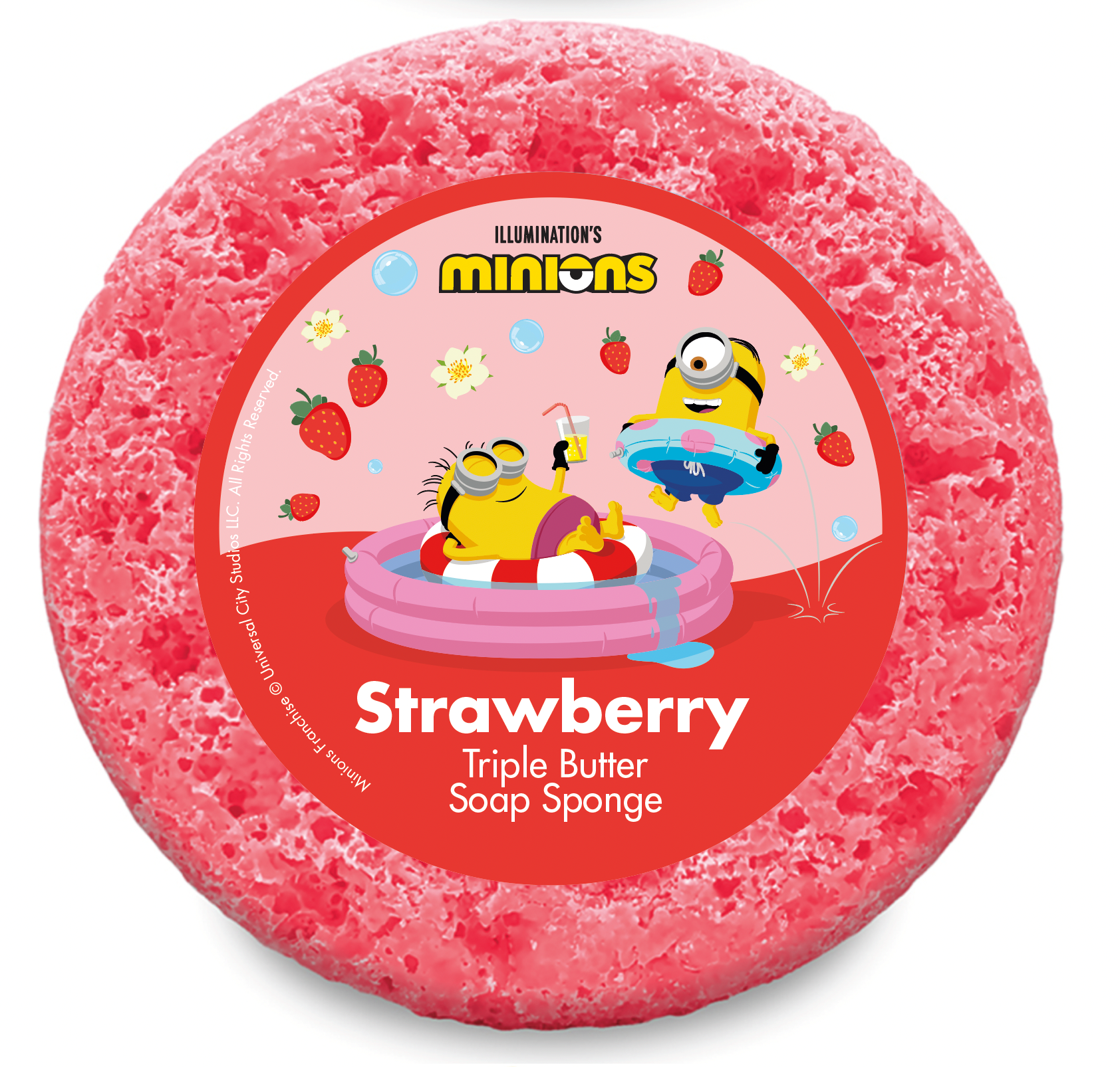 Minions Soap Sponge Strawberry - 200g