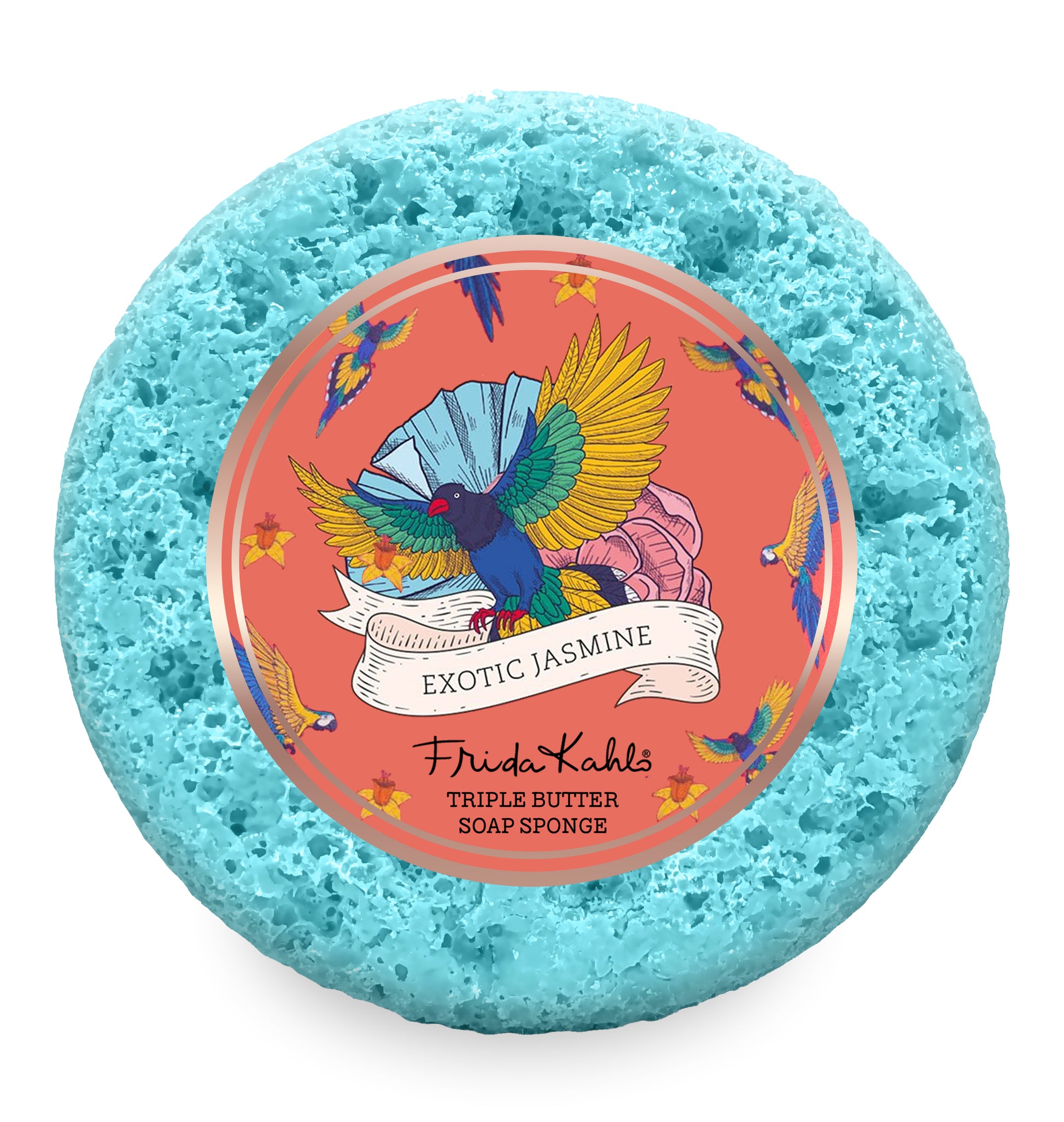 Soap Sponge Frida Kahlo  Exotic Jasmine - 200g