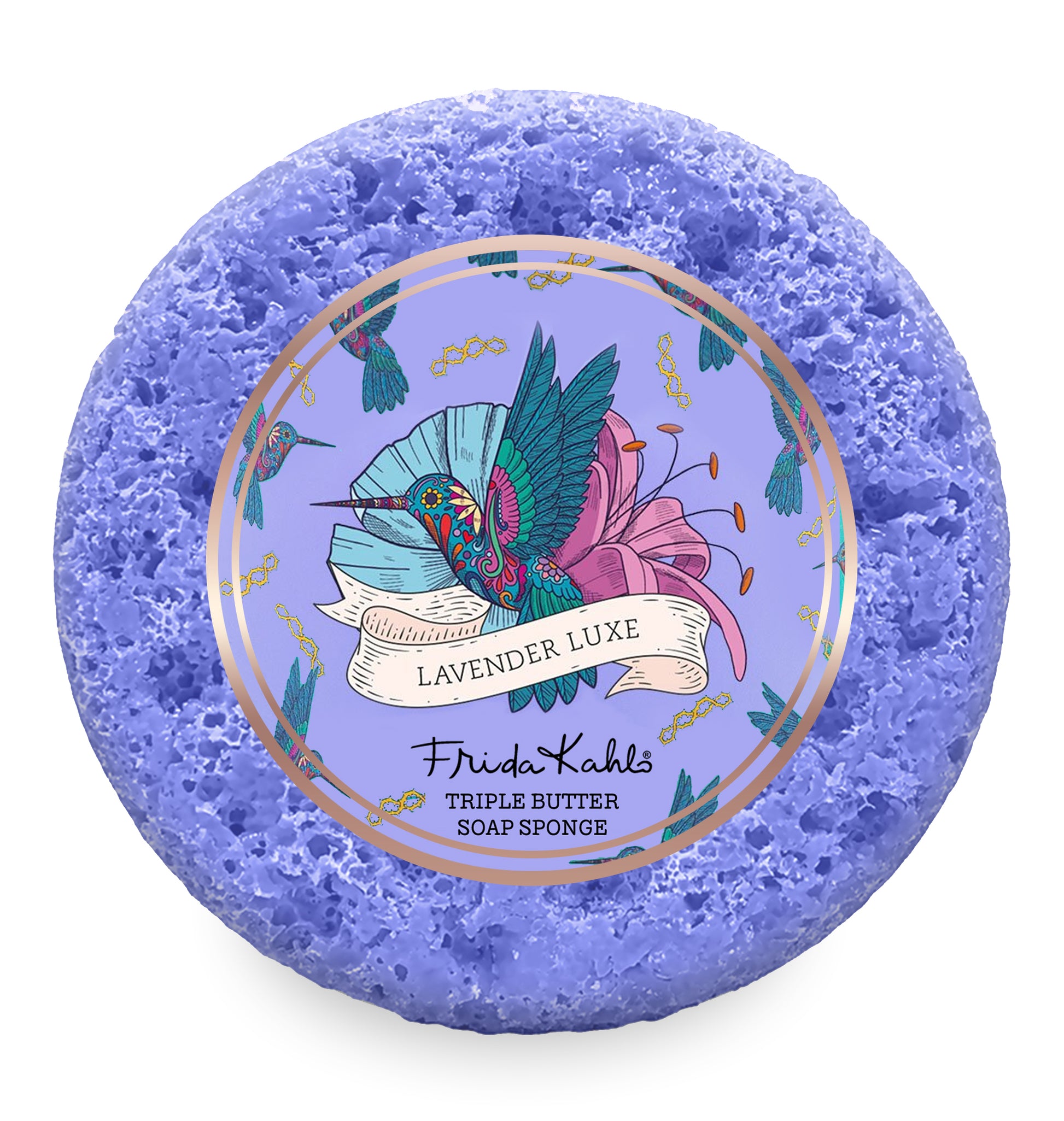 Soap Sponge Frida Kahlo  Lavender Luxe - 200g