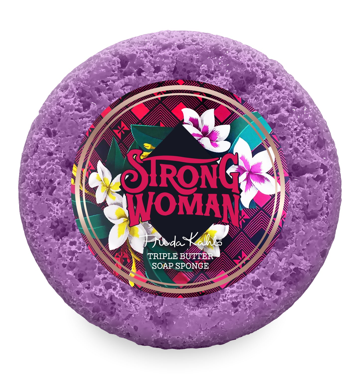 Soap Sponge Frida Kahlo  Strong Woman - 200g