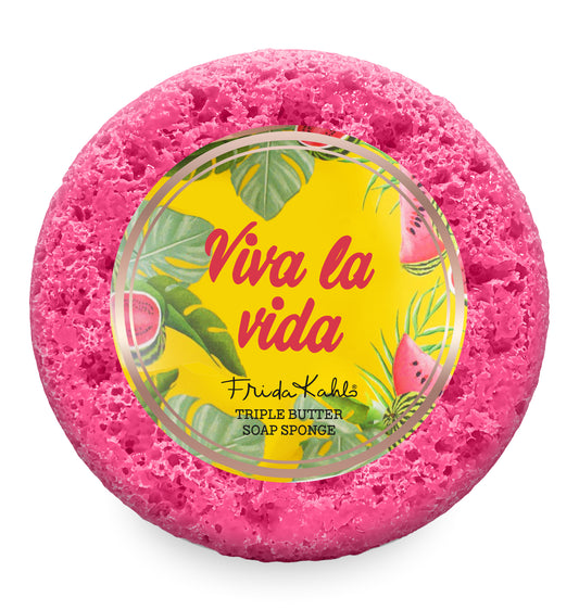 Soap Sponge Frida Kahlo  Viva La Vida - 200g