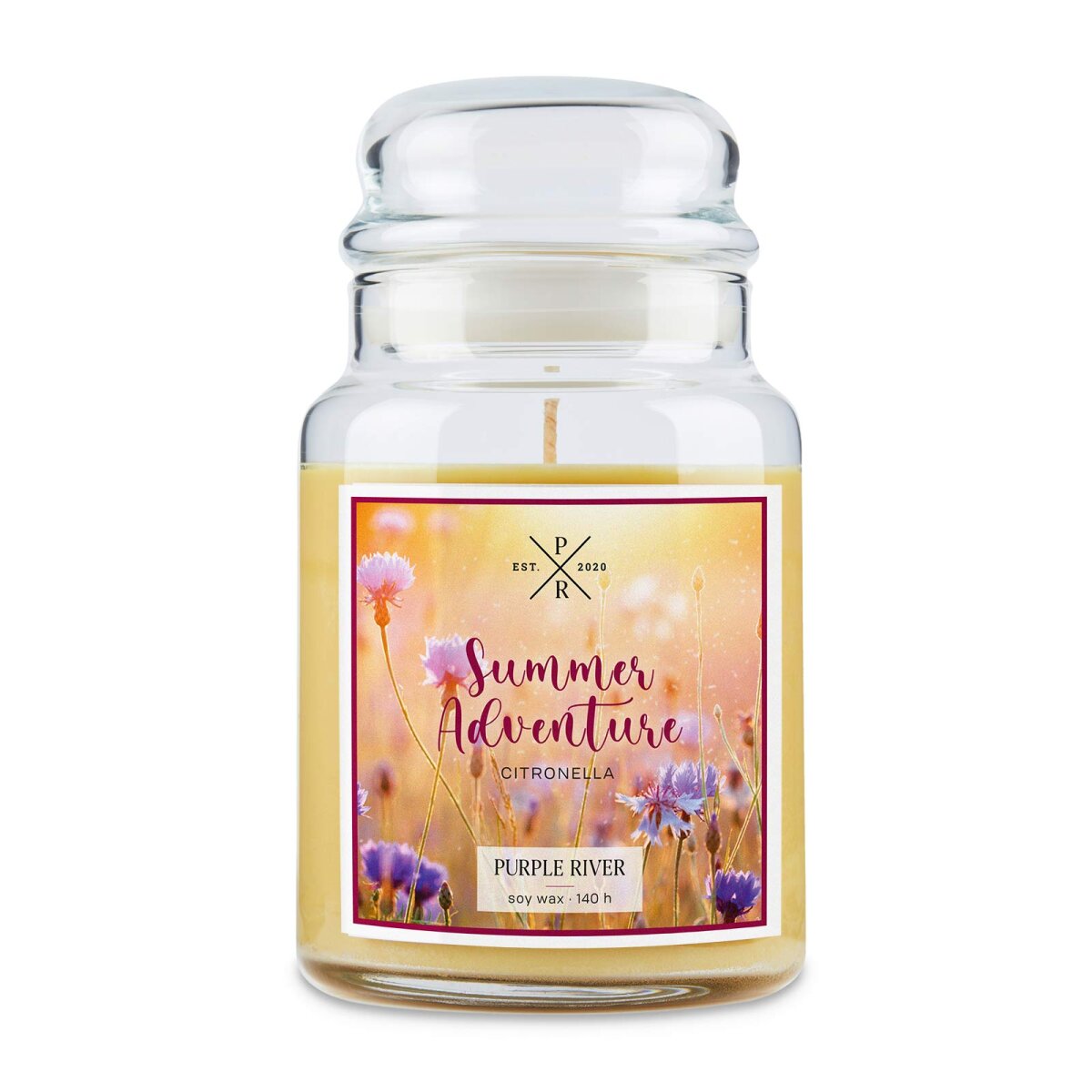 Purple River Scented Candle Citronella 623g