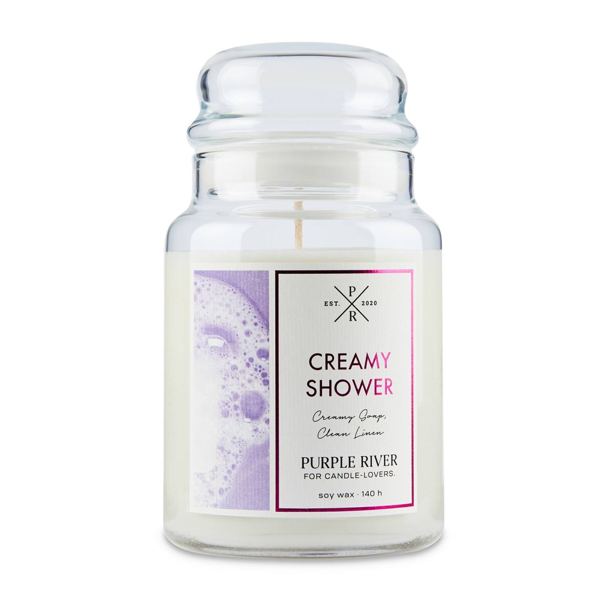 Purple River Creamy Shower Scented Candle