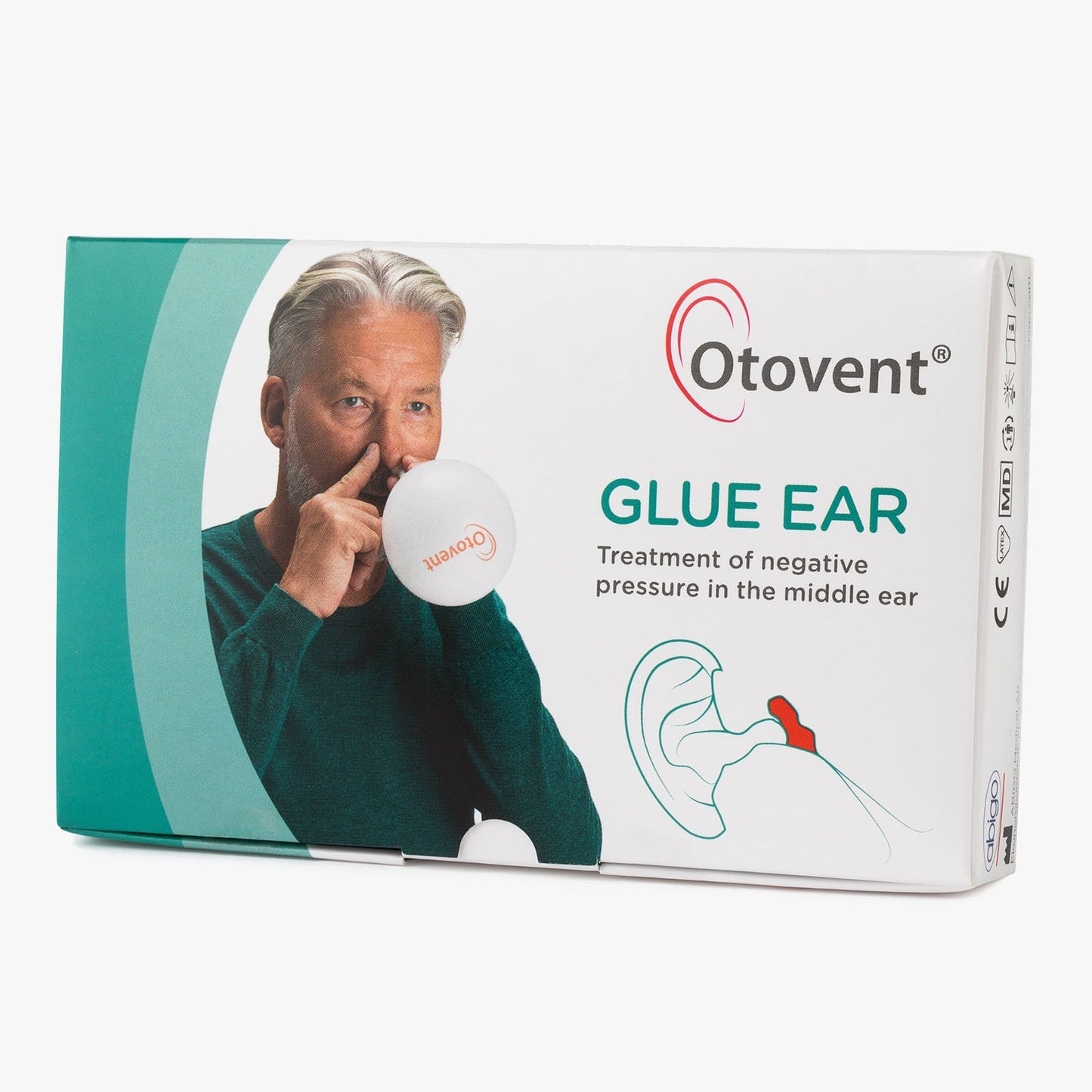 Otovent Adult Autoinflation Device for Glue Ear - 10 Balloons