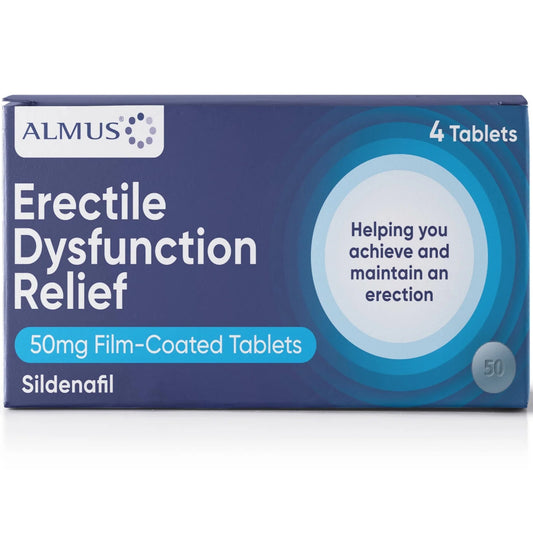 Almus Erectile Dysfunction Relief 50mg Sildenafil