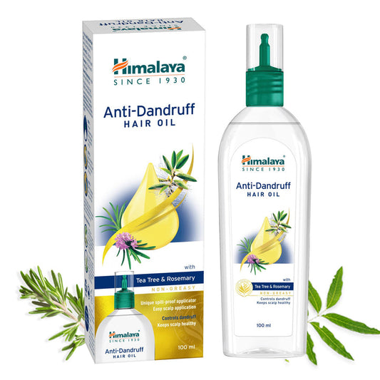 Himalaya Anti-Dandruff Hair Oil Controls dandruff and revitalizes