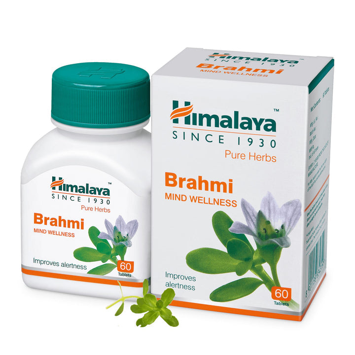 HIMALAYA BRAHMI TABLETS ~ SUPPORTS MEMORY WELLNESS