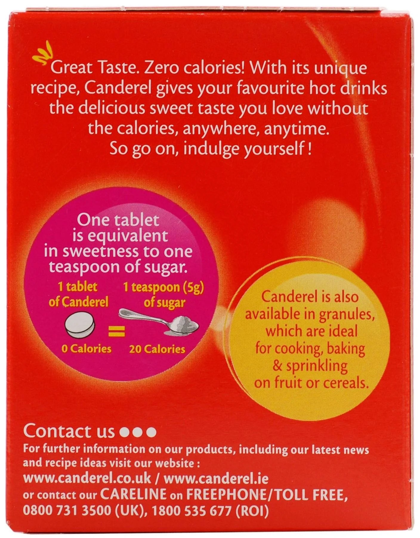 Canderel Refill Pack 500 Tablets