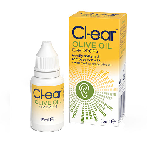 Clear Olive Oil Ear Drops 15ml