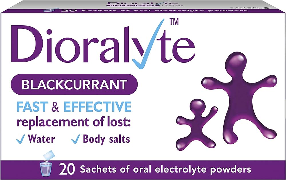 Dioralyte Blackcurrant Rehydration Sachets x20