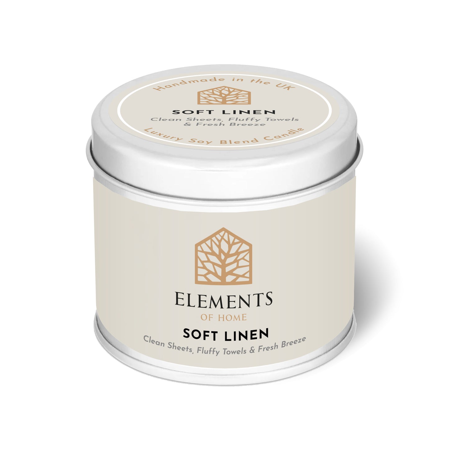 Elements Of Fragrance Soft Linen Scented Candle 180g