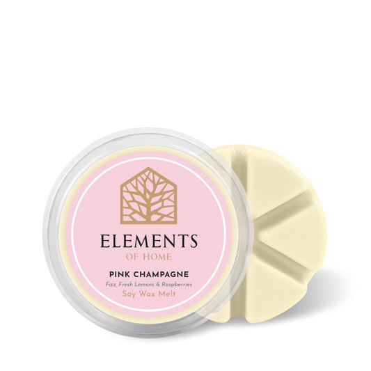 Pink Champagne Colours 6 Segment Wax Melt 50g