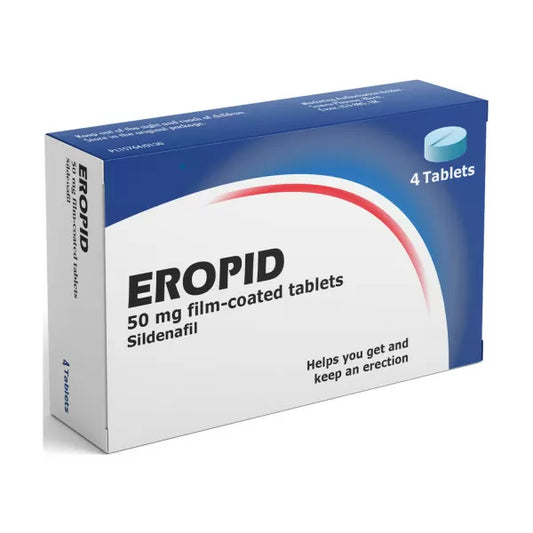 Eropid Sildenafil 50mg Tablet – 4 Tablets